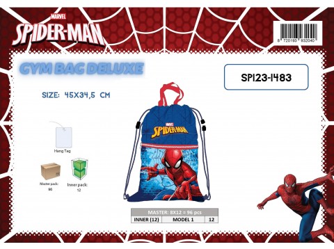 BORSA SPIDERMAN GYM DELUXE