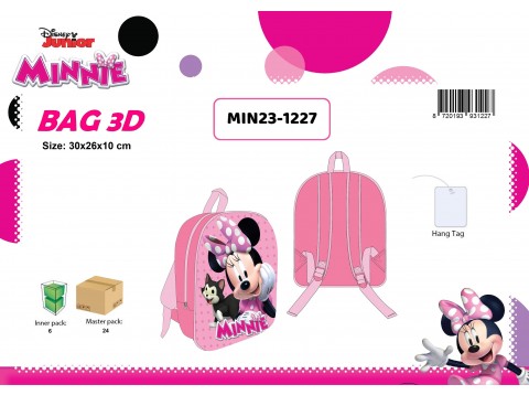 ZAINO MINNIE 3D