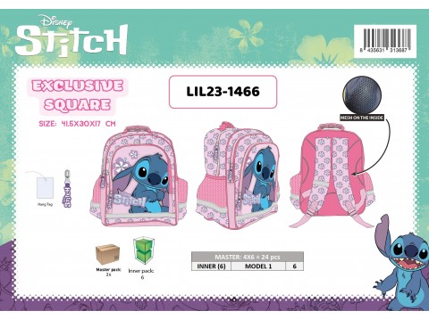 ZAINO STITCH QUADRATO GIRL