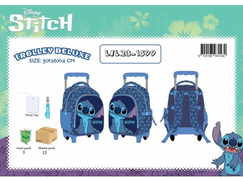 MINI TROLLEY DELUXE STITCH BOY