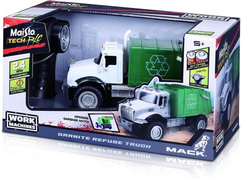 CAMION SPAZZATURA RC  2.4 GHZ