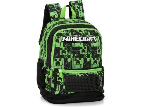 ZAINO SCUOLA GREEN MINECRAFT