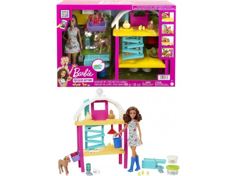 BARBIE PLAYSET FATTORIA DEI CUCCIOL