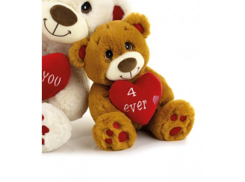 ORSO MIELE 20 CM SAN  VALENTINO 4 E