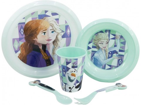 SET PRANZO FROZEN CON BICCHIERE
