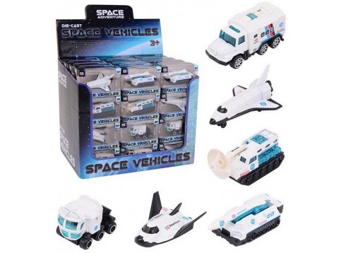 VEICOLI SPAZIO DIE CAST DISPLAY ASS