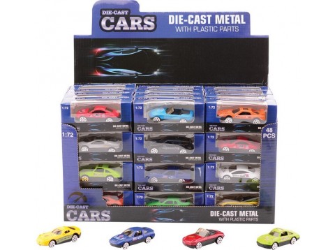 SUPER CARS DIE CAST 12 ASS