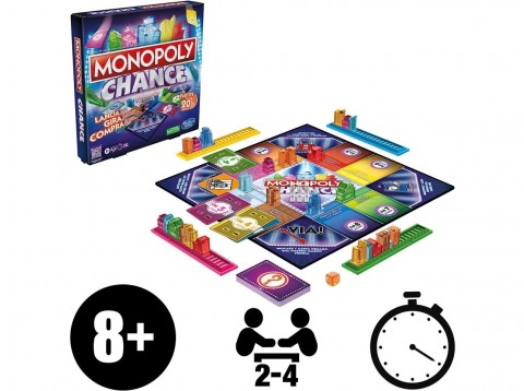 MONOPOLY CHANCE F8555 HASBRO GAMING