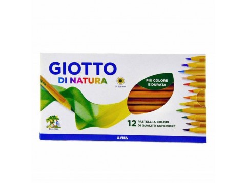 12 PASTELLI GIOTTO DI NATURA