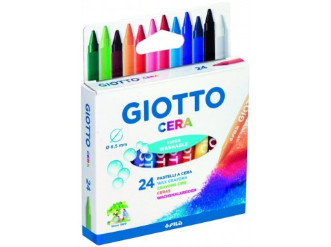 GIOTTO 24 PASTELLI A CERA