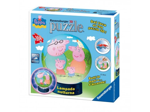 LAMPADA PUZZLEBALL PEPPA PIG