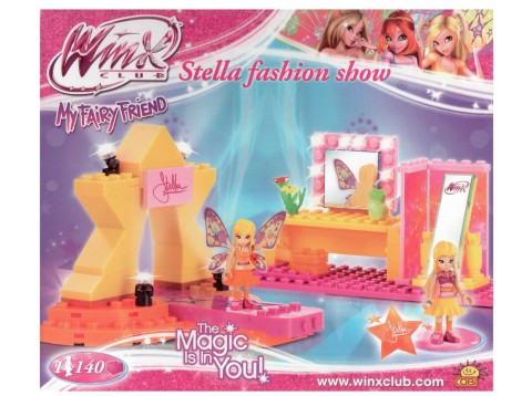 WINX COSTRUZIONI STELLA SET 140PZ