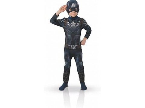 COSTUME CAPITAN AMERICA 3-4 ANNI