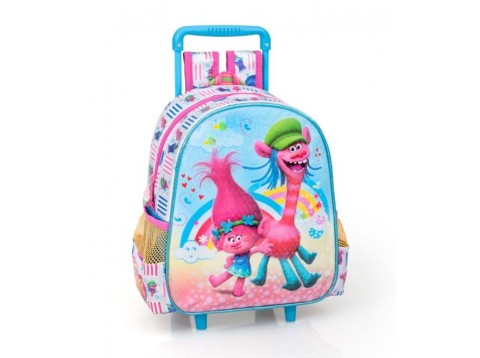 ZAINO ASILO C/RUOTE TROLLS