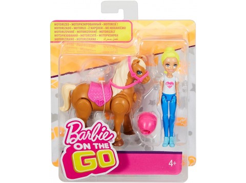 BARBIE PARTI E VIA C/PONY ASS.TO