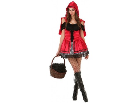 COSTUME MISS RED ELEGANTE ADULTO