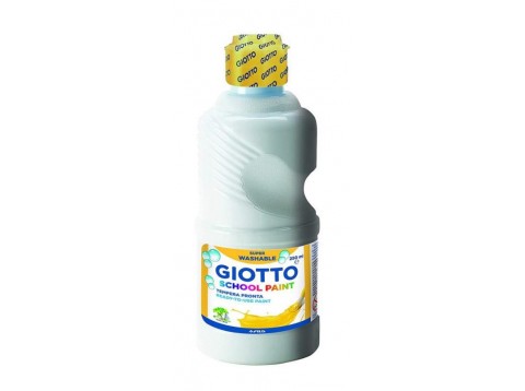 GIOTTO SCHOOL PAINT 250ML BIANCO