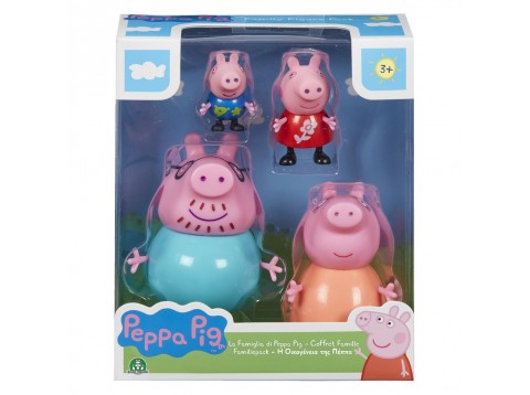 PEPPA PIG SET FAMIGLIA 4PERS.