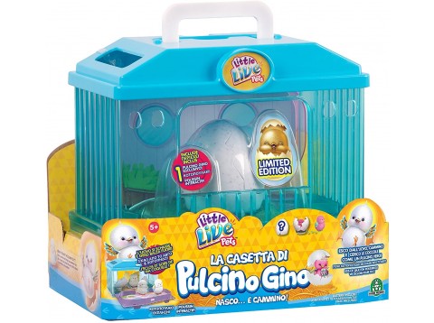 LIVE PETS PULCINO GINO C/CASETTA