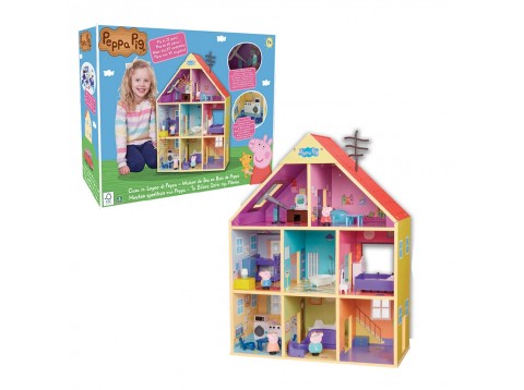 PEPPA PIG CASA IN LEGNO DE LUXE