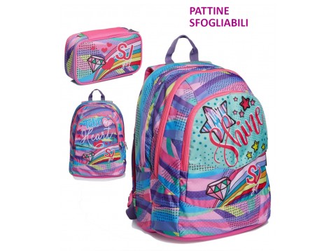 SCHOOLPACK SJ GANG MAXI PASTEL RAIN