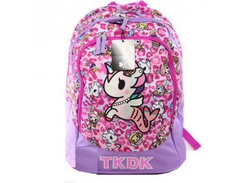 ZAINO SCUOLA ORG.TOKIDOKI PINK