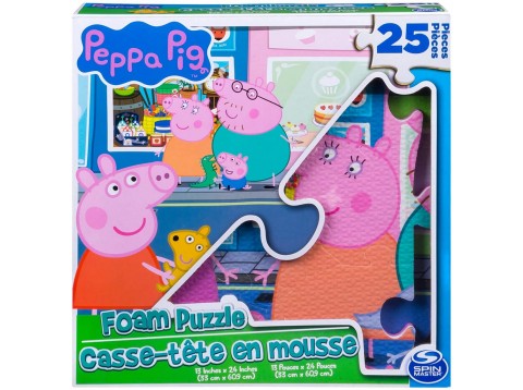 PEPPA PIG PUZZLE GOMMAPIUMA 25PZ