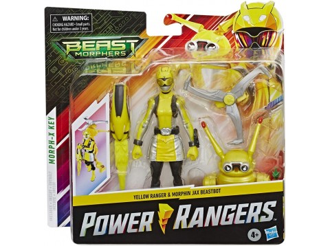 POWER RANGERS B.M.YELLOW E JAX BEAS