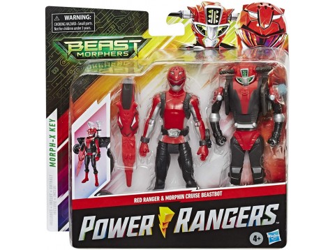 POWER RANGERS B.M.RED E CRUISE BEAS