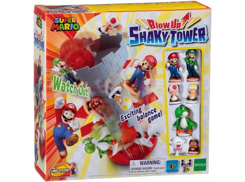 GIOCO SUPER MARIO SHAKY TOWER BLOW