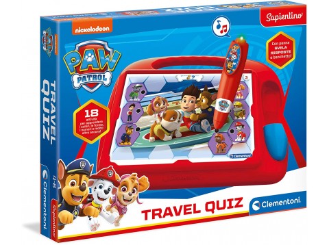 SAPIENTINO TRAVEL QUIZ PAW PATROL