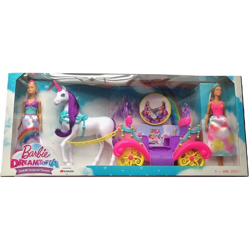 Barbie Dreamtopia Barbie Carrozza Arcobaleno BARBIE CARROZZA
