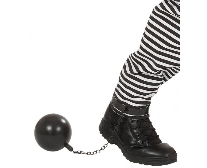 PALLA AL PIEDE DA CARCERATO