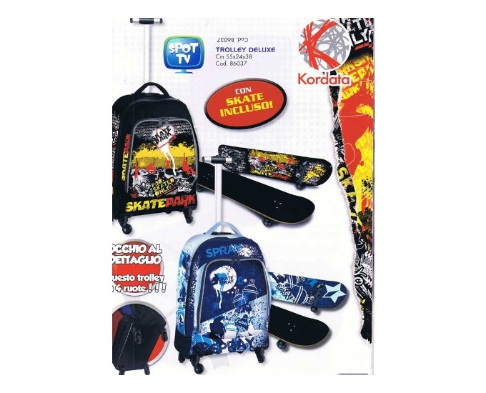 ZAINO TROLLEY DELUXE KORDATA