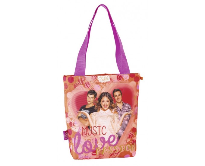 BORSA SHOPPER VIOLETTA CM.30