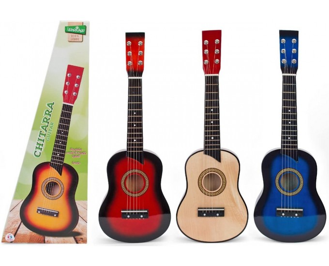 CHITARRA LEGNO CM.63 6 CORDE COL.