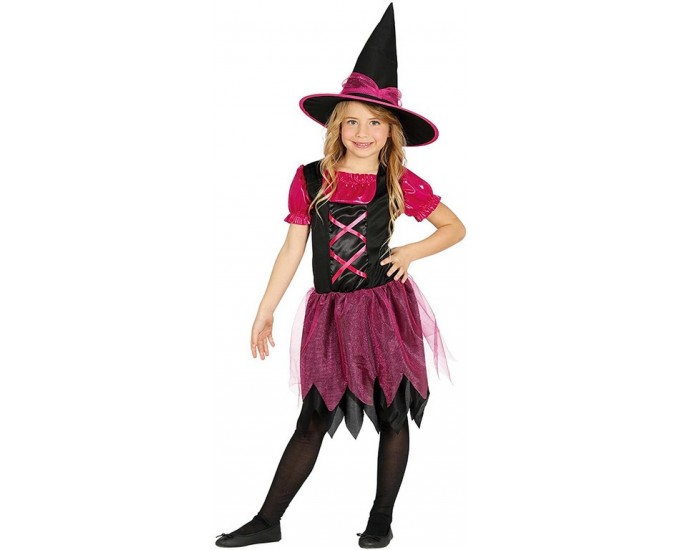 COSTUME STREGA GLITTER 3-4 ANNI