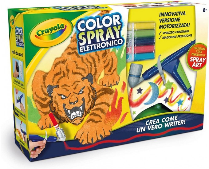 COLOR SPRAY ELETTRONICO CRAYOLA