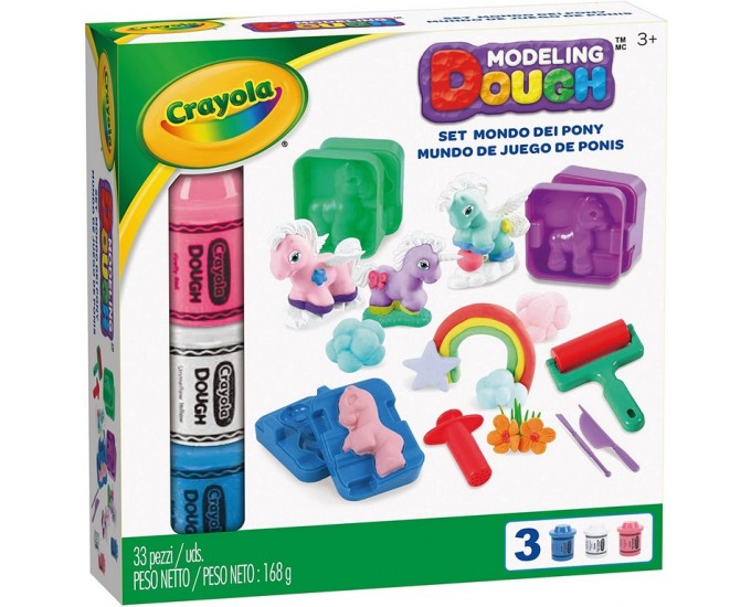 CRAYOLA SET MONDO DEI PONY PASTA M.
