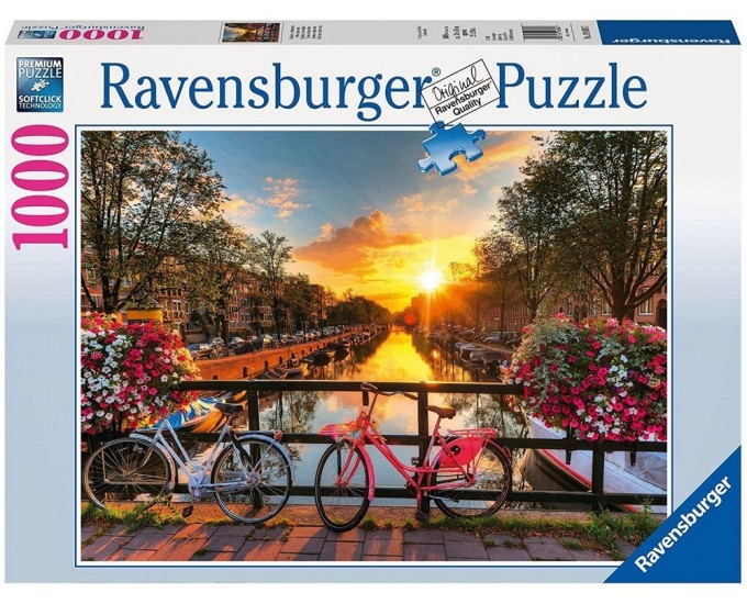PUZZLE 1000 BICICLETTE AD AMSTERDAM
