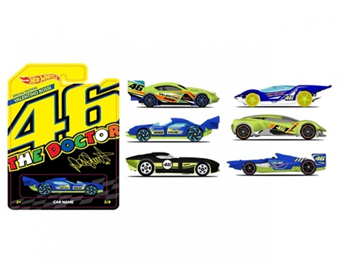 HOT WHEELS VALENTINO ROSSI VR46 ASS