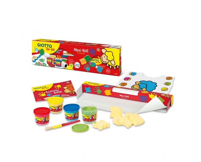 GIOTTO BEBE' MAXI ROLL PAINTING SET