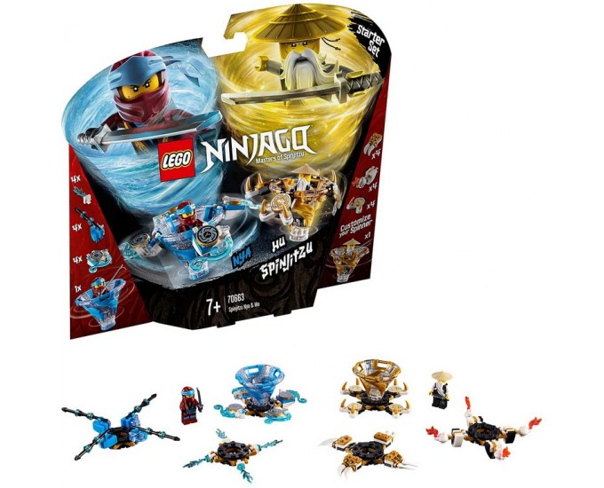 NINJAGO NYA E WU SPINJITZU 70663