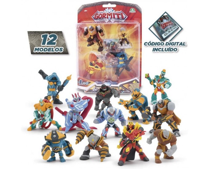 GORMITI MINIFIGURES BL.4PZ