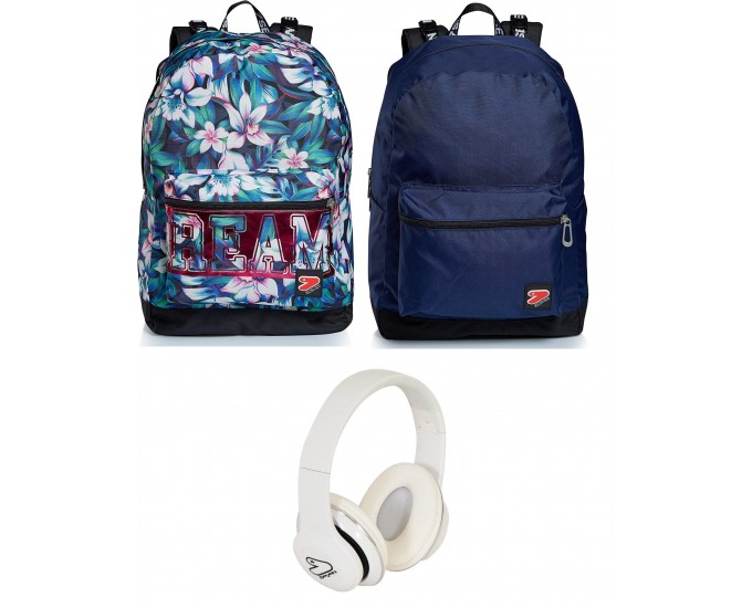 REVERSIBLE BACKPACK SEVEN BLUE DEEP