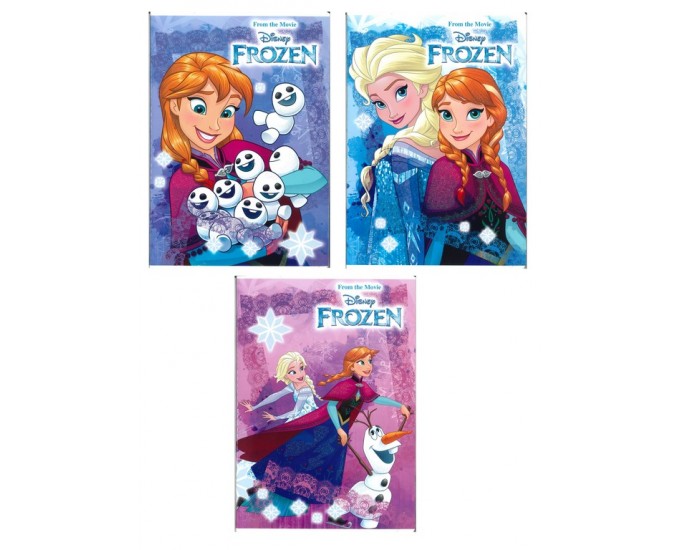 QUADERNO FROZEN MAGIC HEART  RIG.B