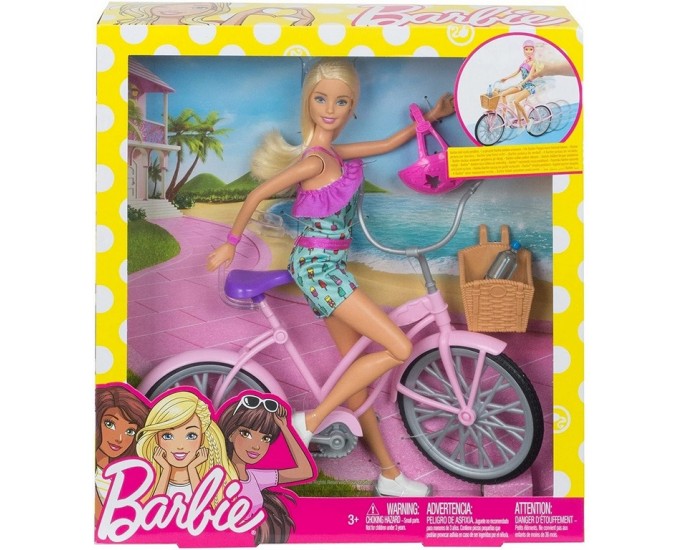 BARBIE E LA SUA BICI