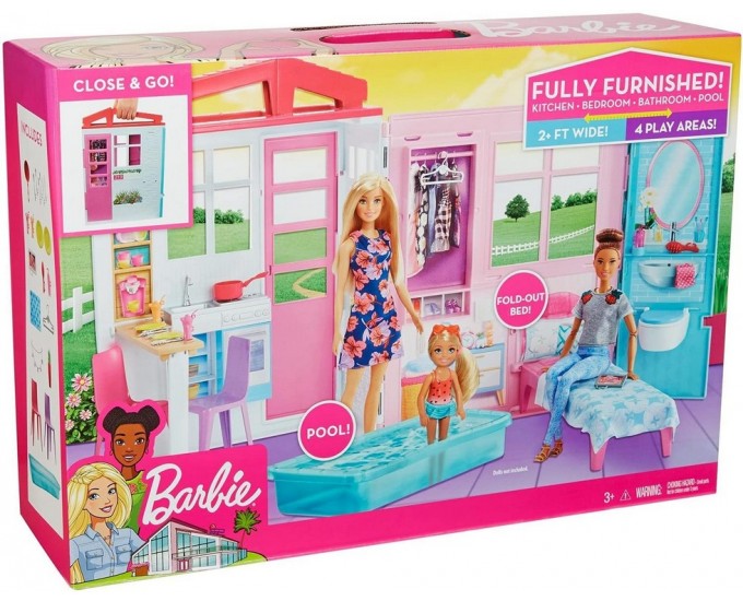 BARBIE LOFT CASA PORTATILE