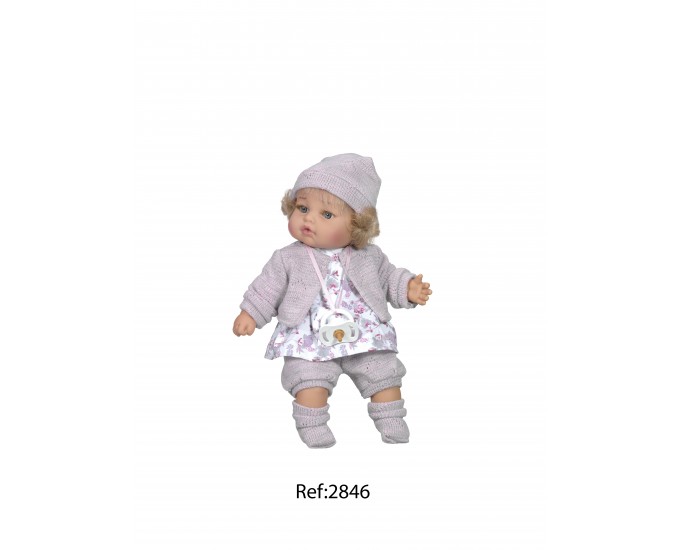 BAMBOLA CAMICIA FIORI 28CM