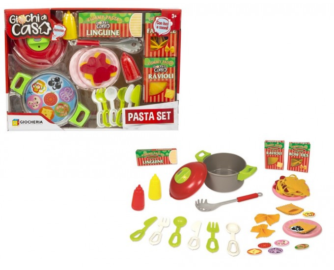 GIOCHI DI CASA PASTA SET  IN PENTOL